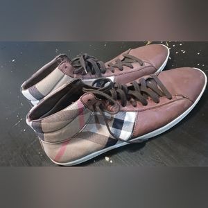 Burberry Vintage Check Hightop Sneaker